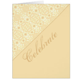 Cartão Parabéns Celebram no Estilo
