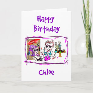 Cartão Parabéns - Chloe