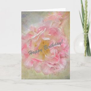 Cartão Parabéns com flores adoráveis (P)