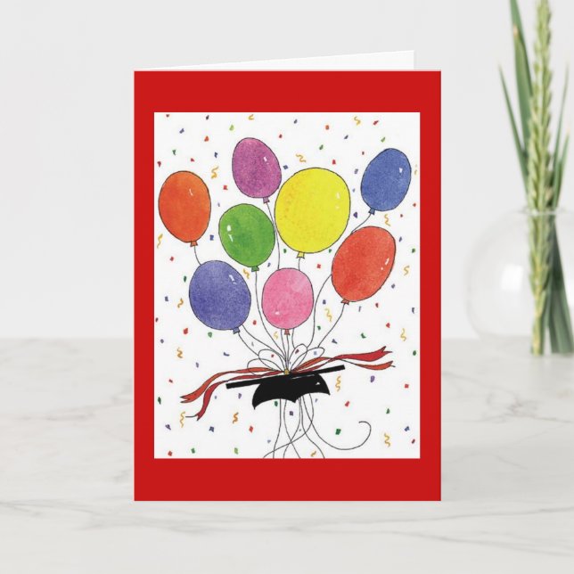 Cartão Parabéns da graduação (Frente)