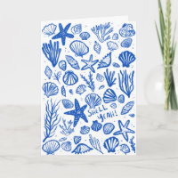 PARABÉNS de aniversário de Seashell Beach