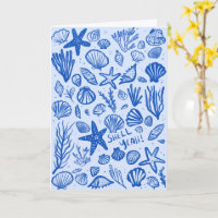 PARABÉNS de aniversário de Seashell Beach