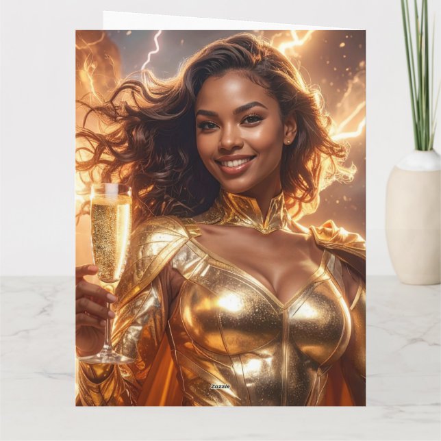 Cartão Parabéns de aniversário ou aniversário (Verso)