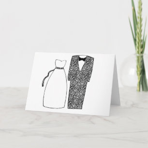 Cartão Parabéns de casamento