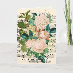 Cartão Parabéns De Casamento Adicionar Nomes Rosa de Ephe