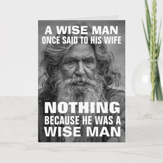 Cartão Parabéns DE CASAMENTO FUNNY CARDS SÁBICOS (Frente)