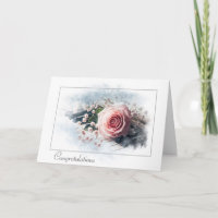 Parabéns De Casamento Rosa Rosa Rosa Rosa Rosa Em