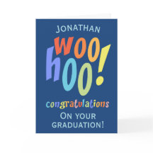 Parabéns de graduação moderna