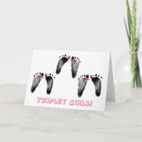 Parabéns de Raparigas Triplet