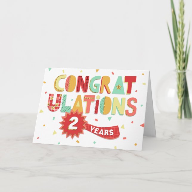 Cartão Parabéns Divertidos do Aniversário do Funcionário  (Frente)