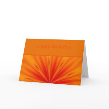 Parabéns do Starburst Amarelo Laranja