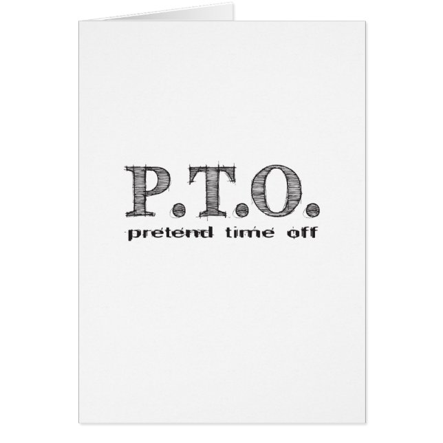 Cartão Parabéns Engraçados Promovidos para Fingir o Tempo (Frente)