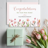 Parabéns Flores de Chic Personalizadas pelo Realto