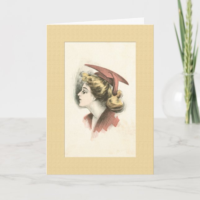 Cartão Parabéns: Formando da faculdade ou do segundo grau (Frente)