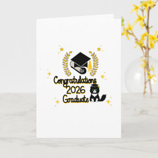 Cartão Parabéns Graduado 2026