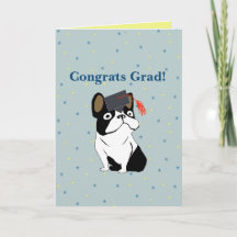 Parabéns Graduado Bulldog Francês