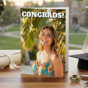 Cartão Parabéns Graduado! Foto e Poema