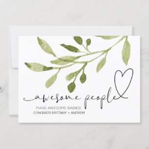 Cartão Parabéns Gravidez Felicita Novo Coração do Bebê