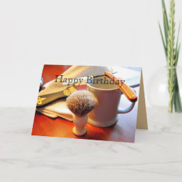 Cartão Parabéns, Hetero Borda Razor Card
