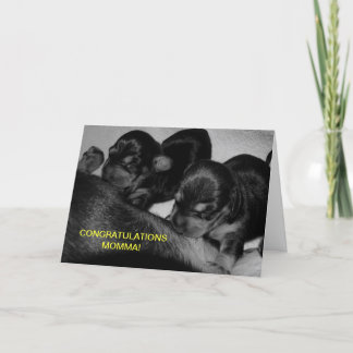 CARTÃO PARABÉNS MOMMA!