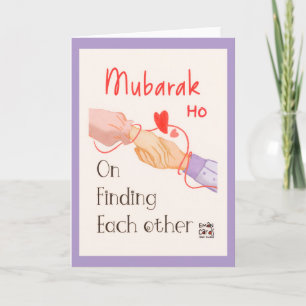 Cartão Parabéns Mubarak
