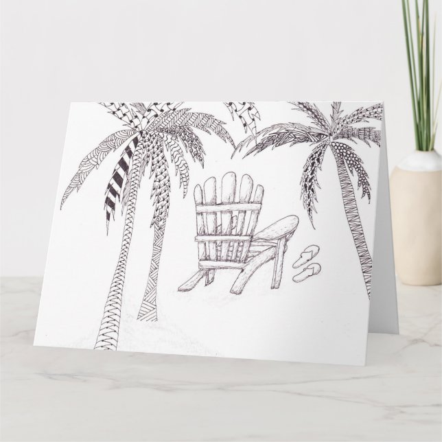 Cartão Parabéns na sua aposentação (Frente)