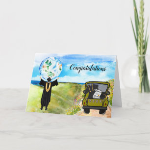 Cartão Parabéns na sua graduação