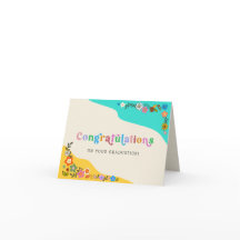 Parabéns na sua graduação!