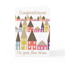 Parabéns na sua nova casa