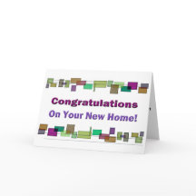 Parabéns Na Sua Nova Casa!