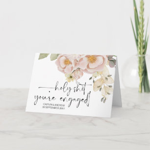 Cartão Parabéns Noiva Noivado de Casamento e noiva