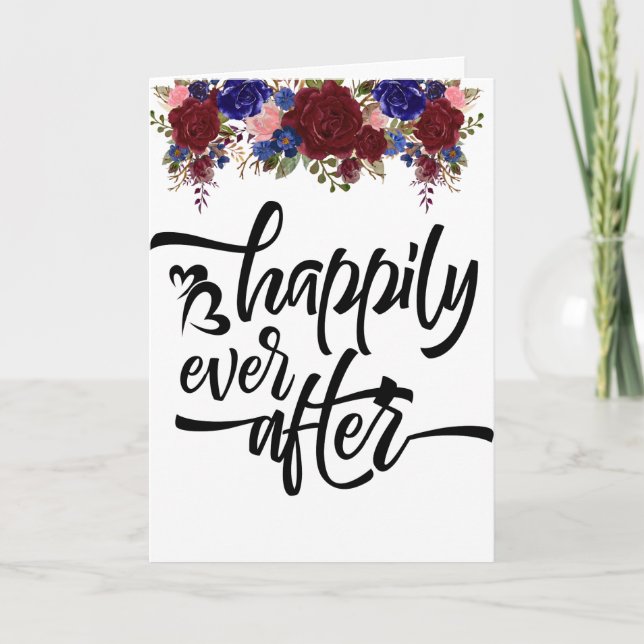 Cartão Parabéns Noivado Casamento (Frente)