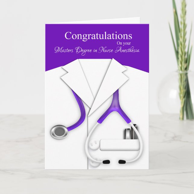 Cartão Parabéns nos seus Mestrados (Frente)