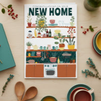 PARABÉNS NOVA Cozinha Gelada MOVENDO PARA CASA