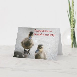 Cartão Parabéns Novo bebê, Vazio