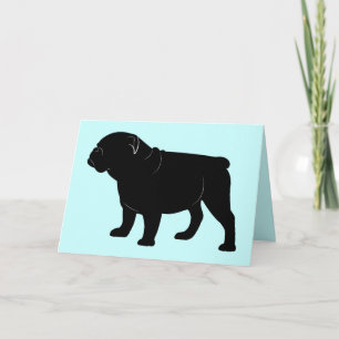 Cartão Parabéns Novo Buldogue