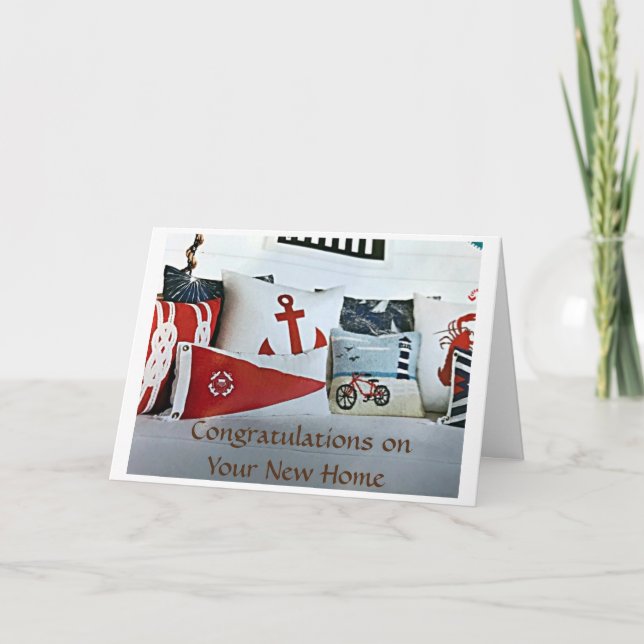 CARTÃO PARABÉNS NOVOS **LAKE HOUSE** (Frente)