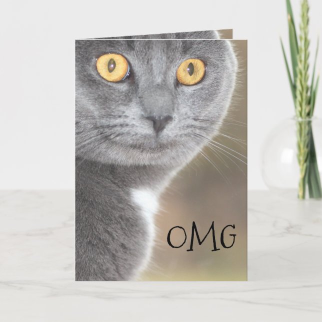 CARTÃO PARABÉNS OMG (Frente)