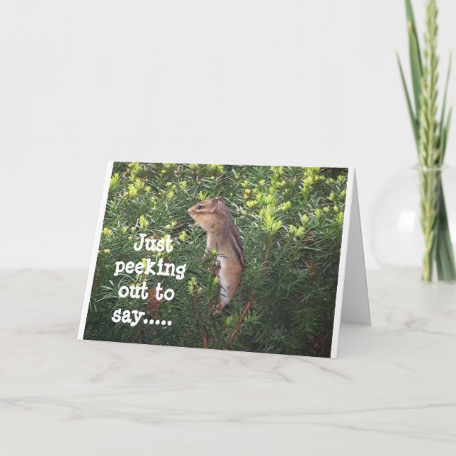 CARTÃO **PARABÉNS** OUVIRAM A PLACA "BOAS NOTÍCIAS" (Frente)