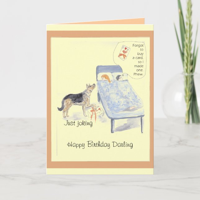 Cartão Parabéns para ela (Frente)