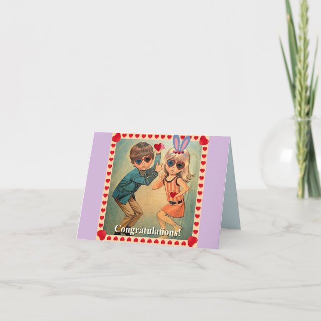 Cartão Parabéns para Notecard (Frente)