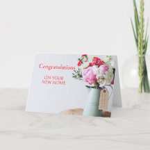 Parabéns pela nova casa