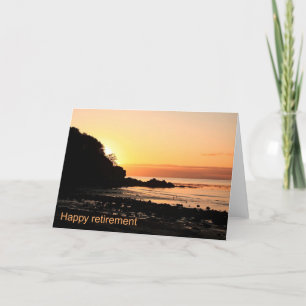 Cartão Parabéns pela reforma na Escócia