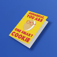 Parabéns personalizados de graduação de um cookie 