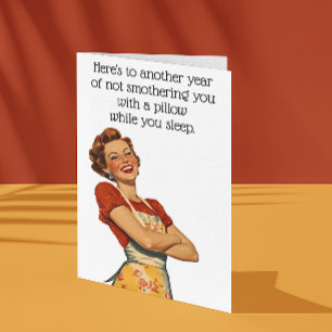 Cartão Parabéns por mais um ano de aniversário 