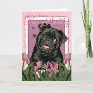 Cartão Parabéns - Pug - Ruffy