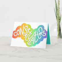 Parabéns Rainbow Quirky Font