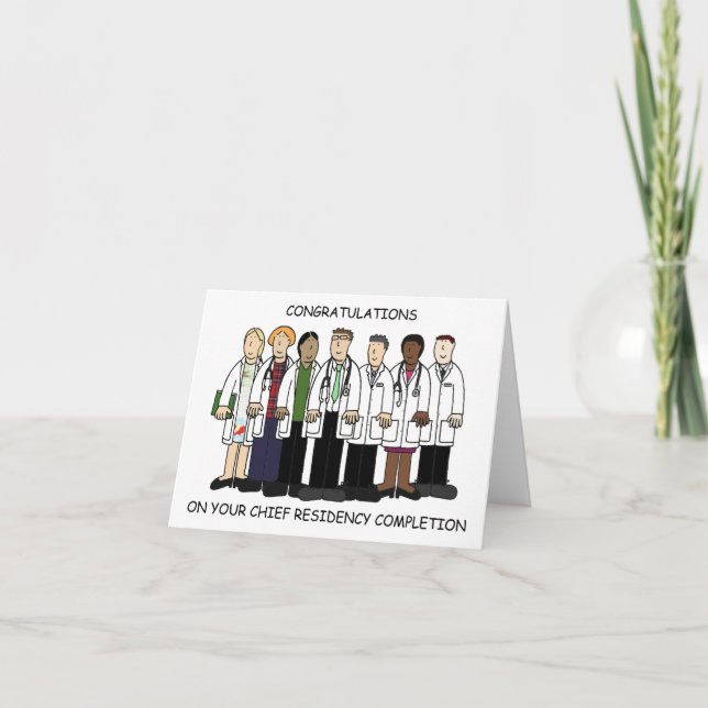 Cartão Parabéns sobre a conclusão da residência principal (Frente)