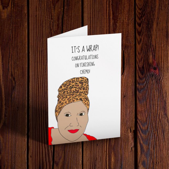 Cartão Parabéns Sobre A Quimio De Acabamento (Criador carregado)