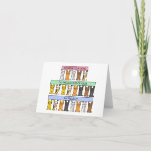 Cartão Parabéns sobre o sucesso do seu projeto 4-H